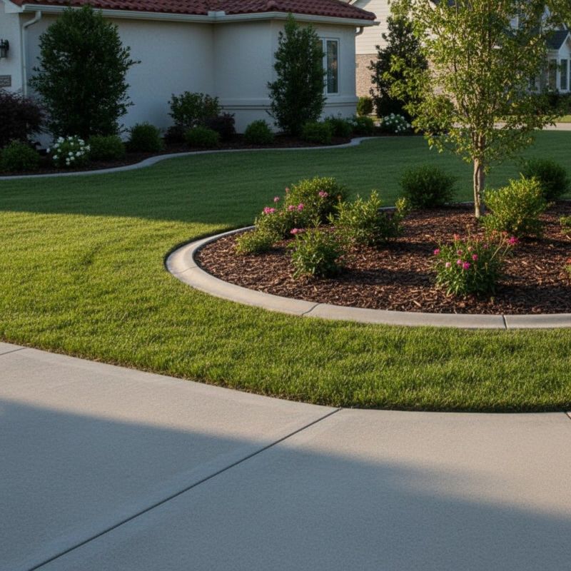 Landscape Curbing Installation